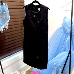 Michael Kors black dress with buttons. Never worn. Size 8.